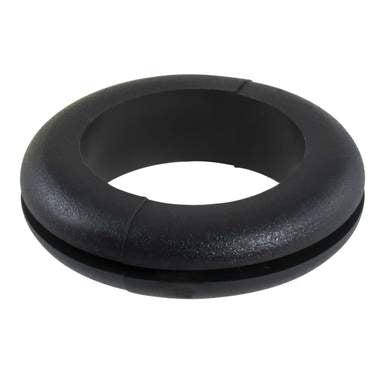 25mm PVC Open Grommets Black (Pack of 100)