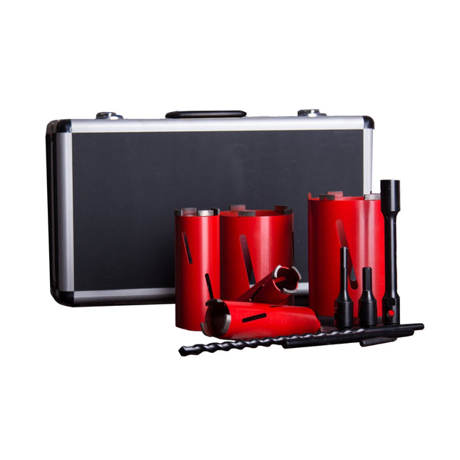 Armeg CDD5PCSET Dry Diamond Core Drill 5 Piece Set