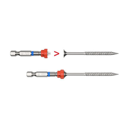 Armeg SDBTTPZ2 Tic-Tac PZ2 Magnetic Screwdriver Bits (Pack of 6)