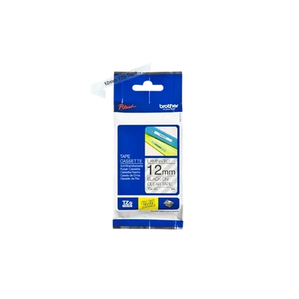 Brother Label Cartridge Black on Clear