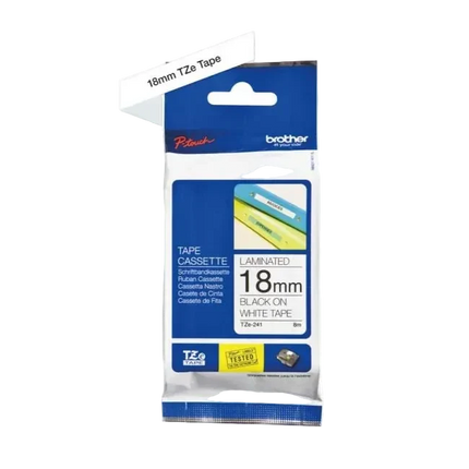 Brother Label Cartridge Black on White