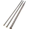 CK AV08014 3 Piece 1m SDS Drill Bit Set