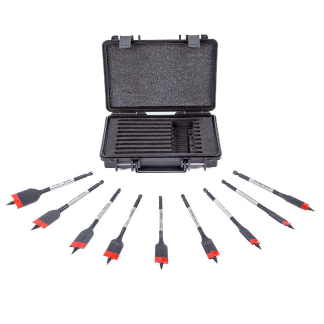 CK T2953 Vorteck Fast Flat Wood Bits - 9pc Set