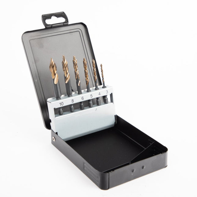 CK T3200 01 Vorteck HSS Metal Drill Bits - 6pc Set