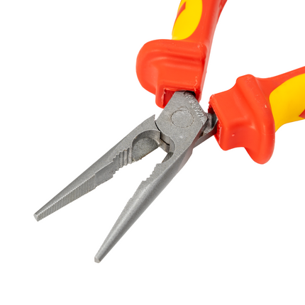 CK T39076A 170 RedLine VDE Snipe Nose Plier 170mm Straight