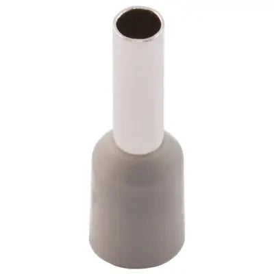 Insulated Bootlace Ferrule 2.5mm² Grey
