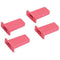 Live Electrical BUSBARCAP Red Insulating Busbar Caps (Pack of 100)