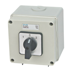 Live Electrical CS3P20 3 Pole 20A Changeover Switch IP66