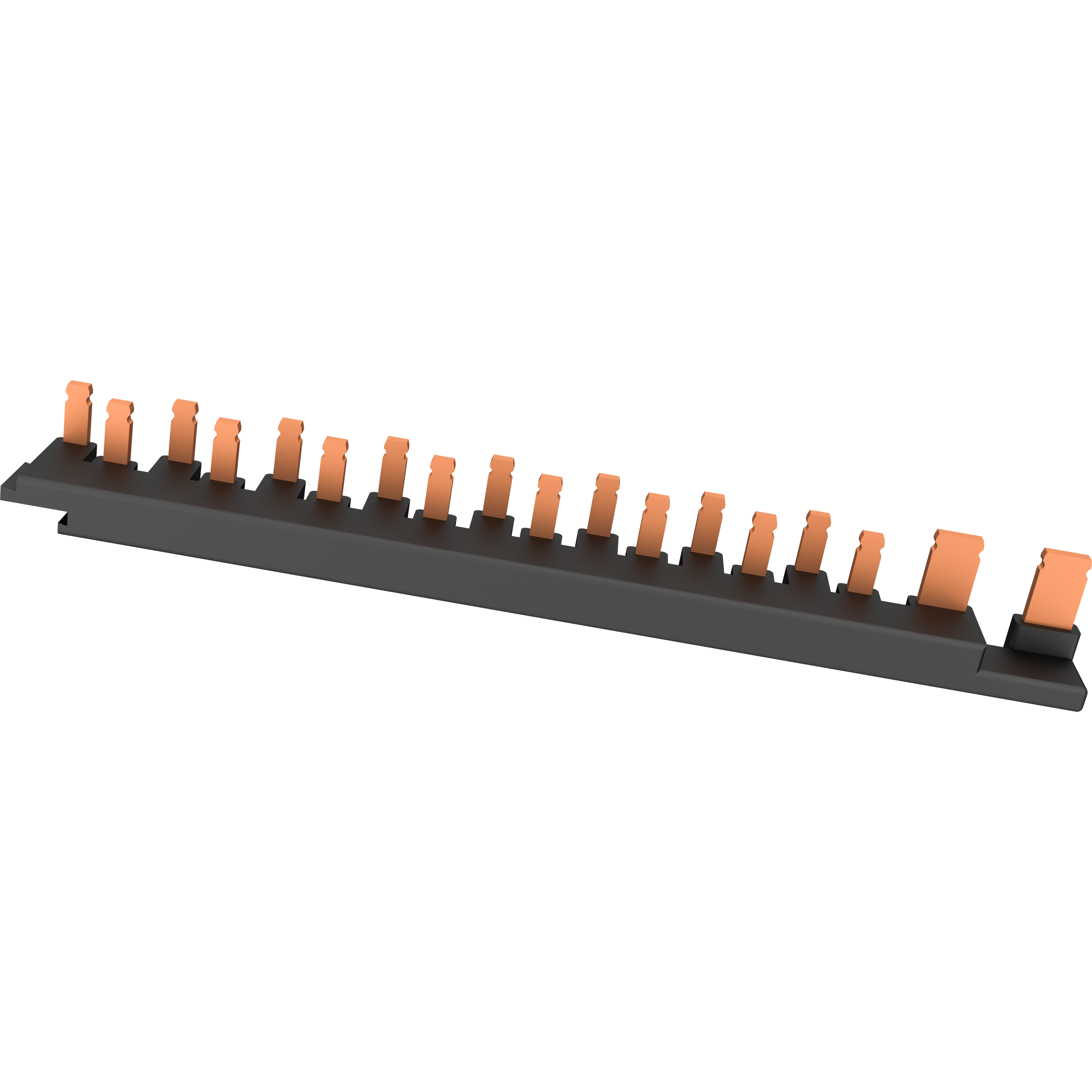 Live Electrical DPN100A10 2P+8 100A Copper Busbar Suitable for SRN Board with Main Switch & SPD