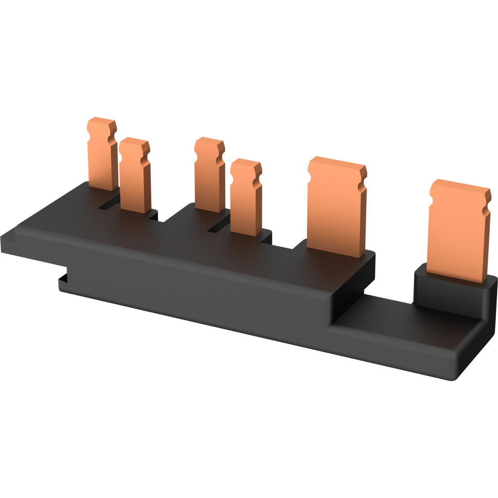 Live Electrical DPN100A4 2P+2 100A Copper Busbar Suitable for SRN Board with Main Switch & SPD