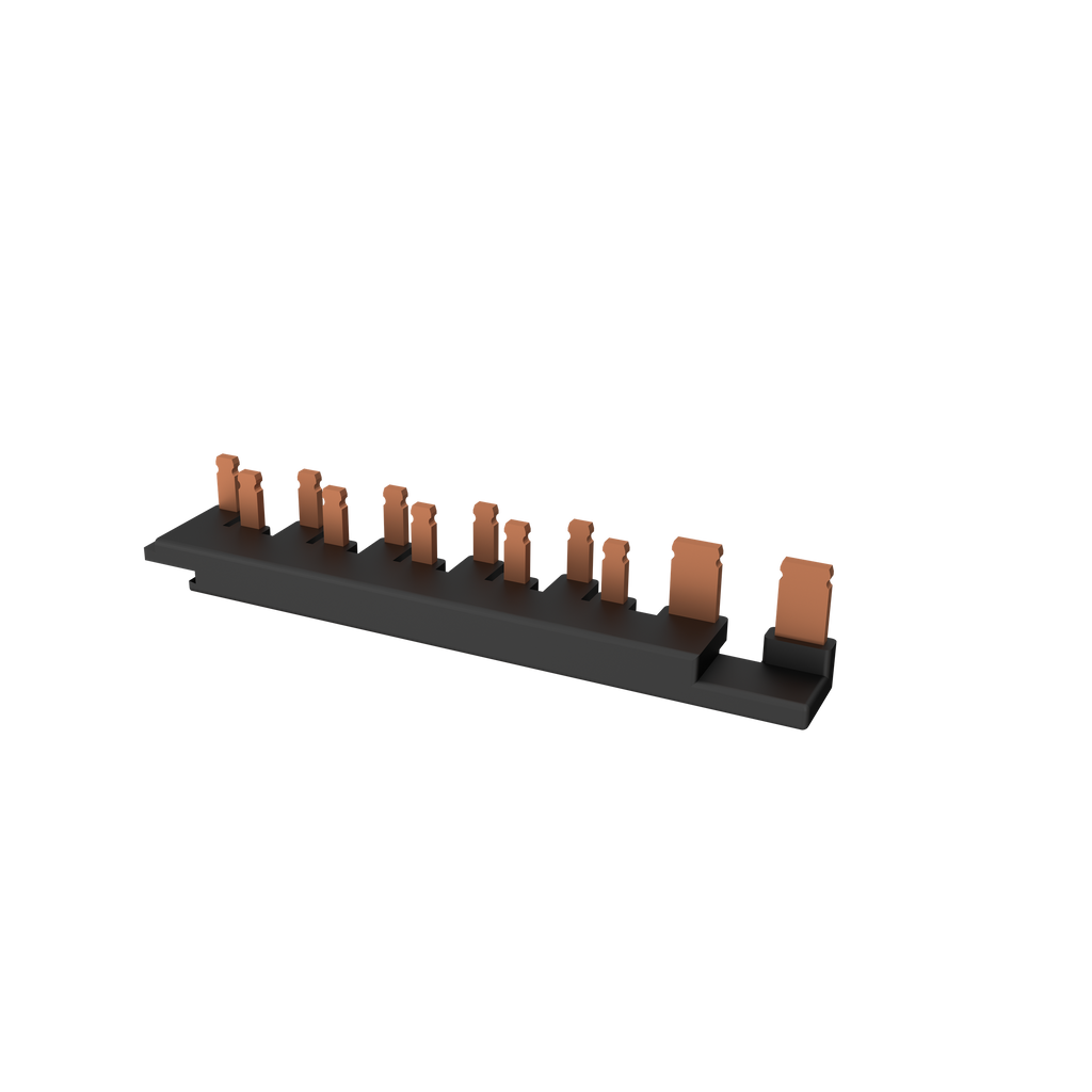 Live Electrical DPN100A7 2P+5 100A Copper Busbar Suitable for SRN Board with Main Switch & SPD