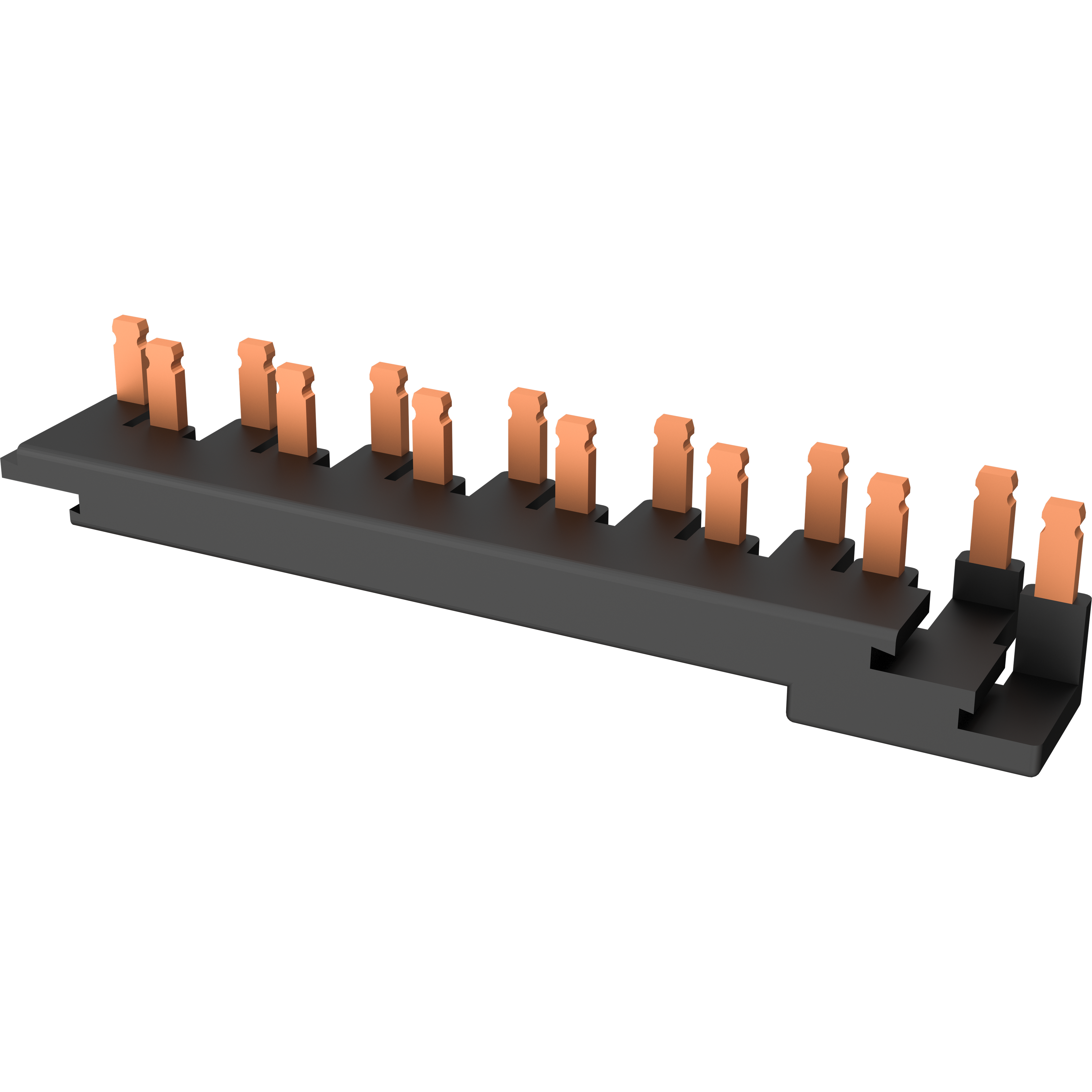 Live Electrical DPN100B7 7 Way Extension 100A Copper Busbar for SRN Boards