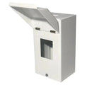 Live Electrical EMCU2-A 2 Way IP40 Metal Enclosure with Lid
