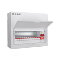 Live Electrical LSMC14/100 14 Module Metal Clad Consumer Unit c/w 100A Main Switch (14 Usable Way)