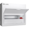 Live Electrical LSMC14S-SP 14 Module Metal SRN Consumer Unit with 100A Main Switch and SPD