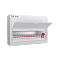 Live Electrical LSMC18/100 18 Module Metal Clad Consumer Unit c/w 100A Main Switch (18 Usable Way)