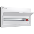 Live Electrical LSMC22S-SP 22 Module Metal SRN Consumer Unit with 100A Main Switch and SPD