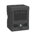 Live Electrical TB5P100-BLACK 5 Way 100A Rated Terminal Block Black, Terminal Capacity up to 35mm2