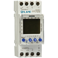 Live Electrical TIME162D Double-Channel Digital Timer