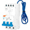 Live Electrical Three Phase 3P+N 10kA C Curve 10kA 30mA RCBO Type A
