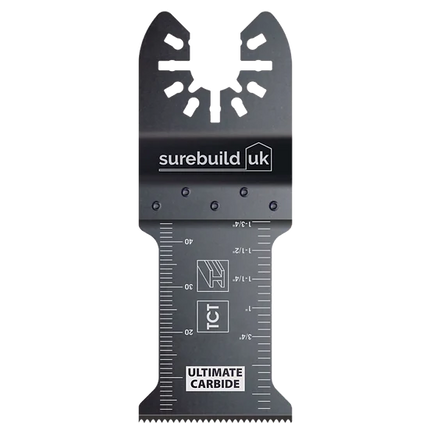 Surebuild SBM001BI Carbide Multi-tool Blade for Metal 34mm