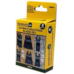 Surebuild SBM08A 8pc Ultimate Multi-tool Blades Set