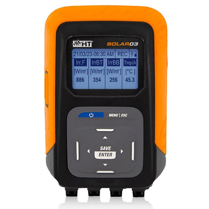TIS PVCHECKSONEPLUS Solar Commissioning Tester 1000V 30Amp Complete With SOLAR03 Irradiance Meter & HT305 Reference Cell